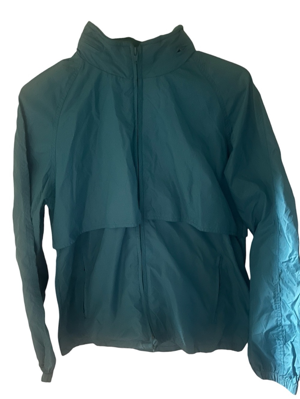 Vintage Woolrich Woman Peacock Nylon Jacket Size M